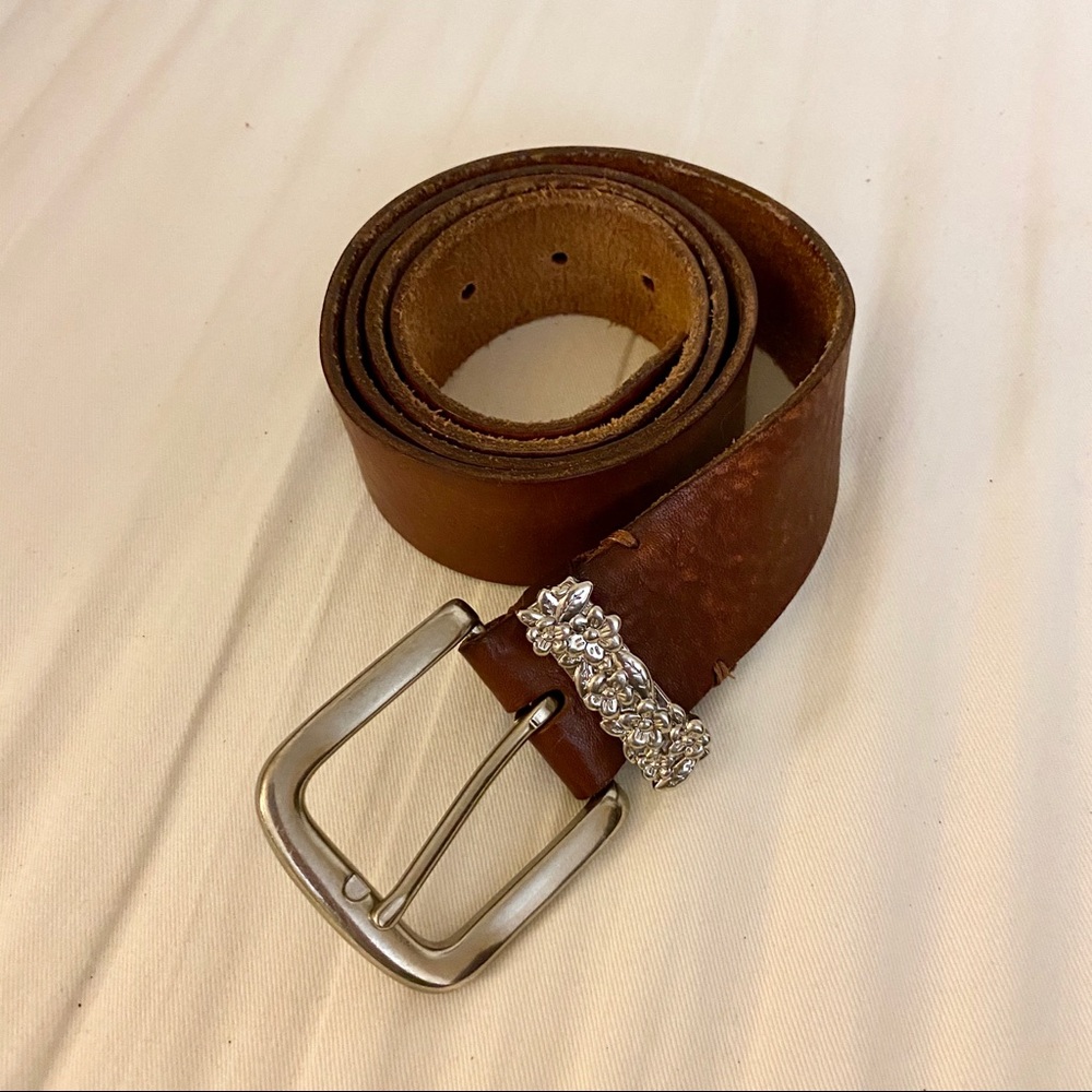 American Eagle Belt • Brown Leather